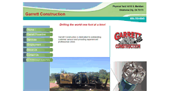 Desktop Screenshot of garrettdrilling.com